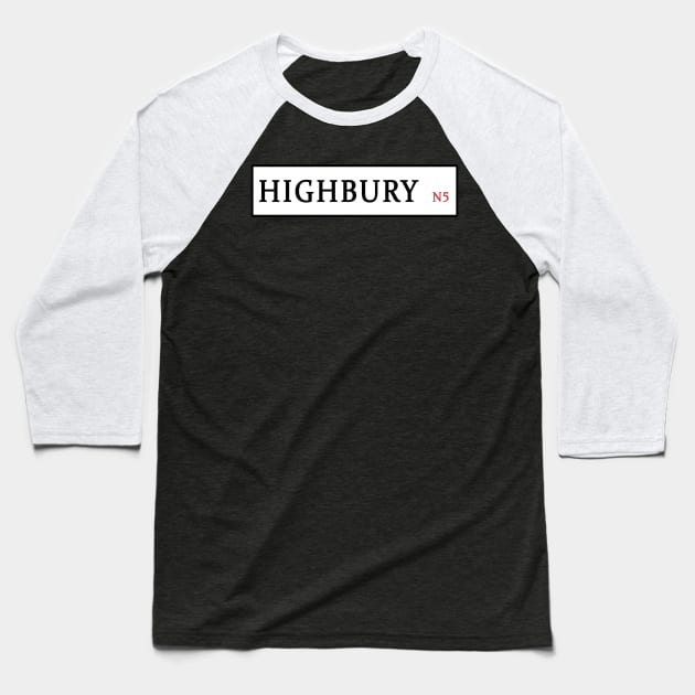 Highbury Baseball T-Shirt by Confusion101